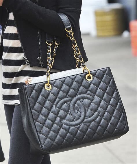 chanel gst review|chanel classic shopping tote.